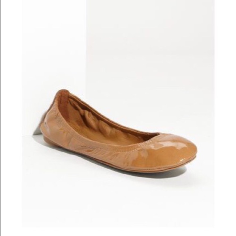 Tory Burch ‘Eddie’ Patent Leather Ballet Flat